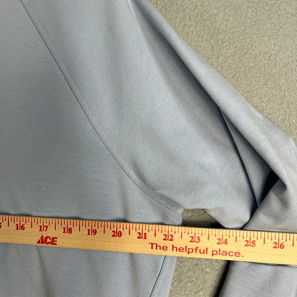 Lululemon City Sweat Pullover Hoodie Mens L Light Blue Activewear Pockets Gym - Picture 6 of 8